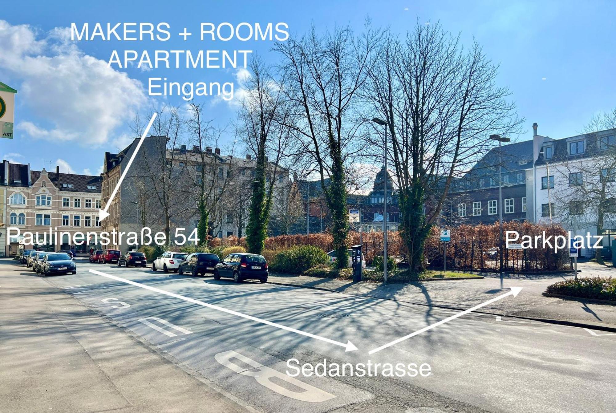 Makers And Rooms Apartment 01 Pauline 110Qm Parkplatz 1-4 Personen Detmold Exterior photo